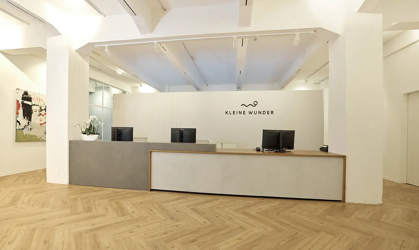 Kinderwunschpraxis im Industrie-Loft