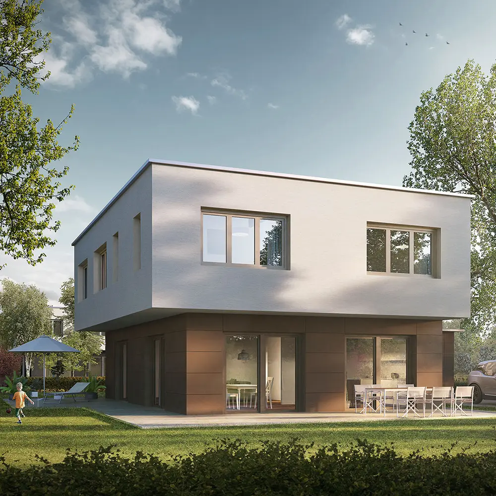 Neubau eines Einfamilienhaus
