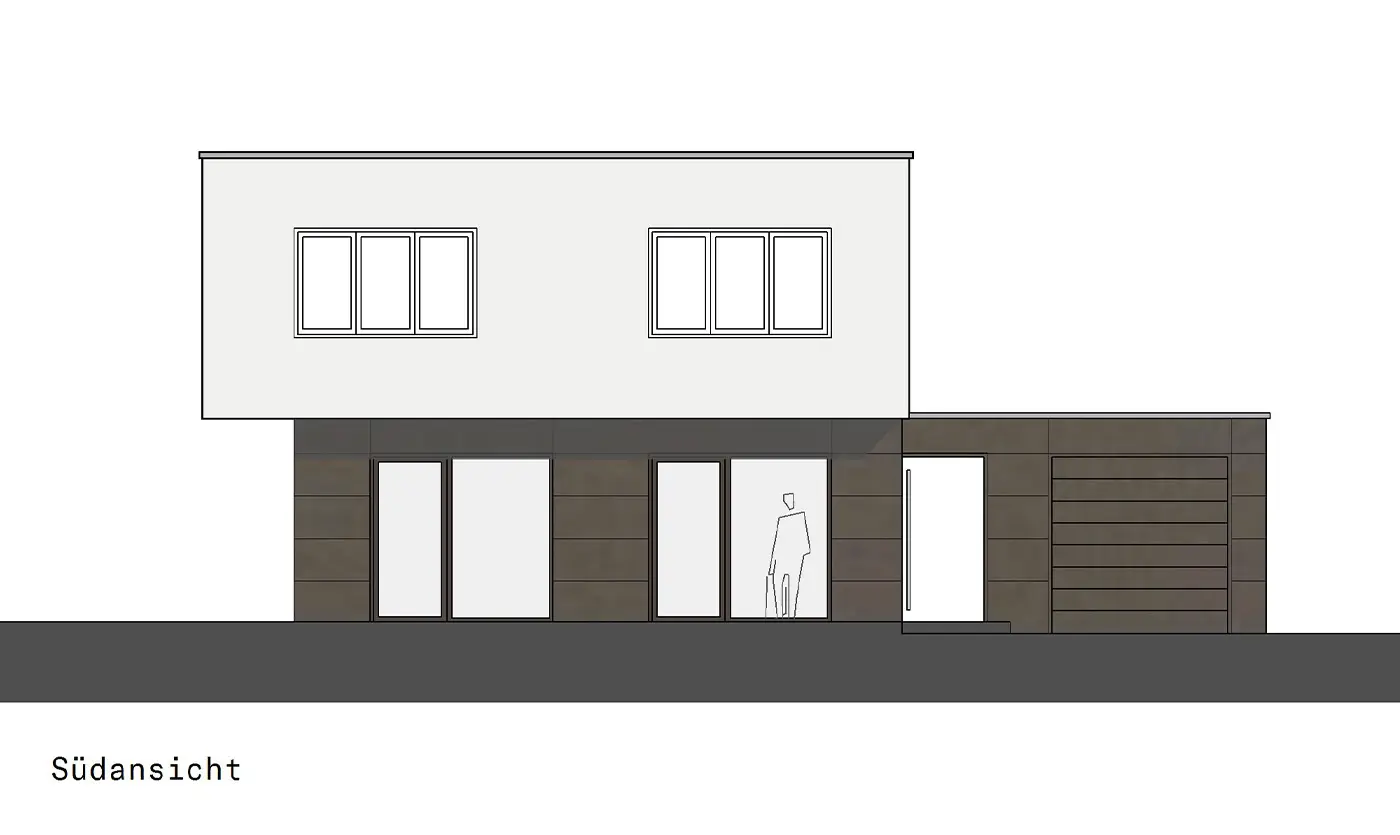Neubau eines Einfamilienhaus