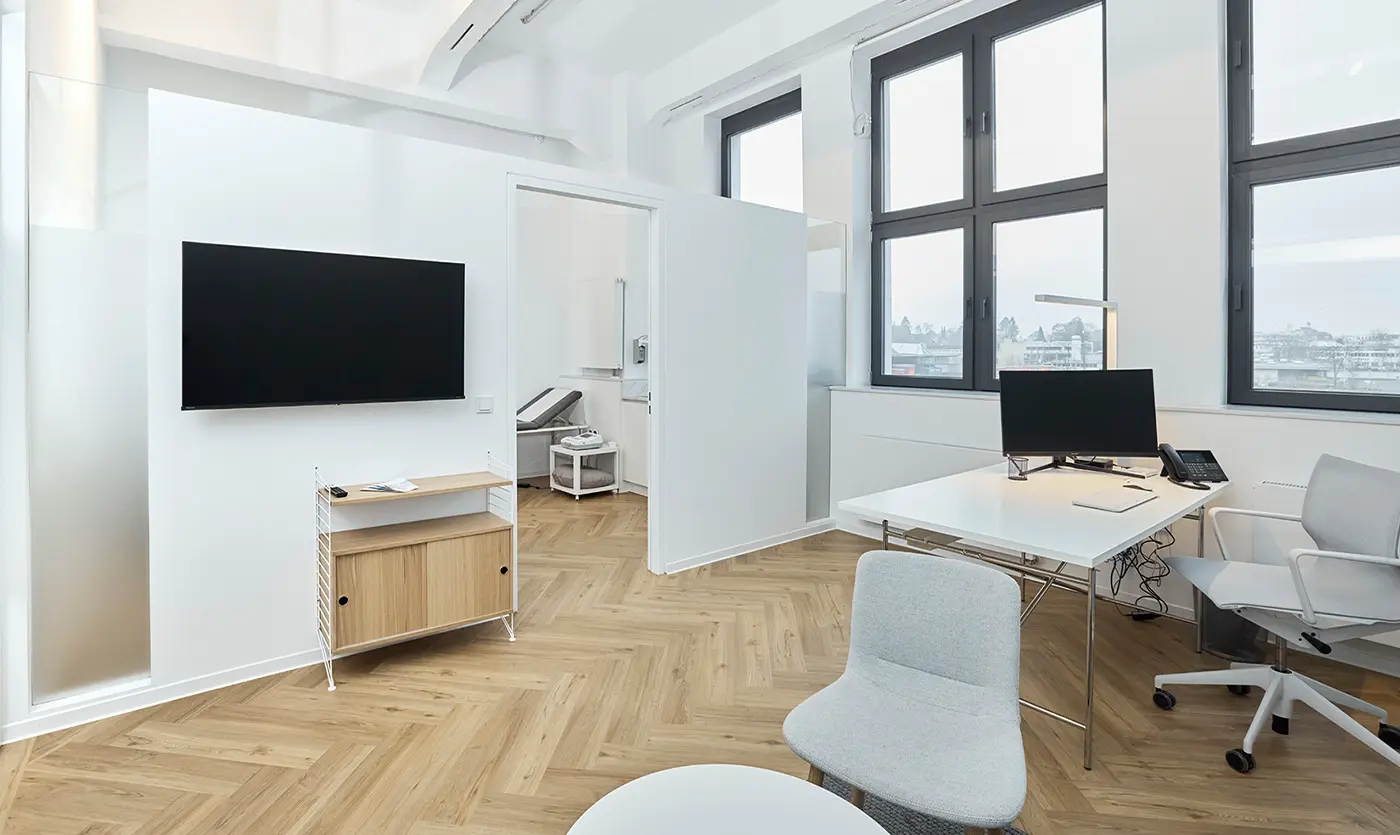 Kinderwunschpraxis im Industrie-Loft