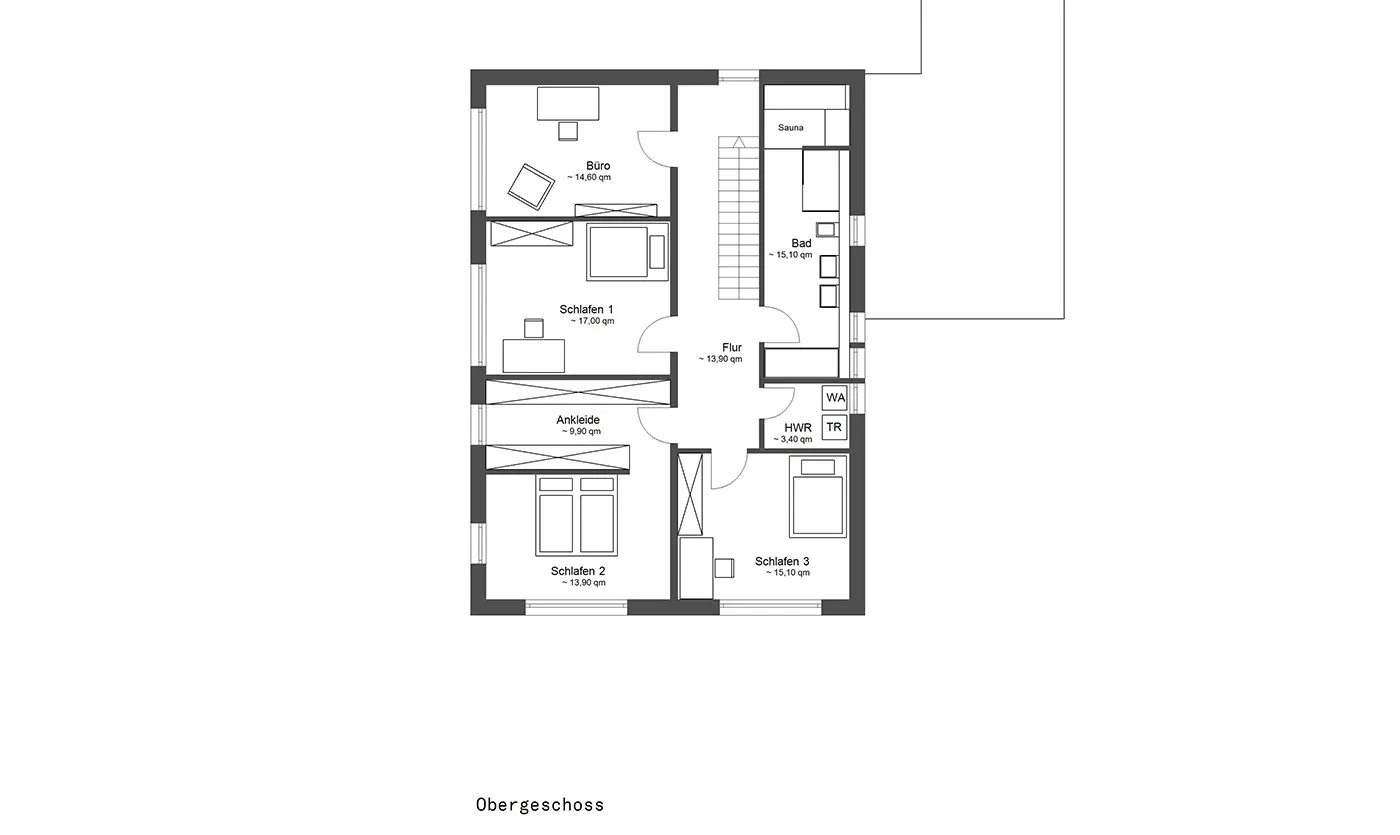Neubau eines Einfamilienhaus