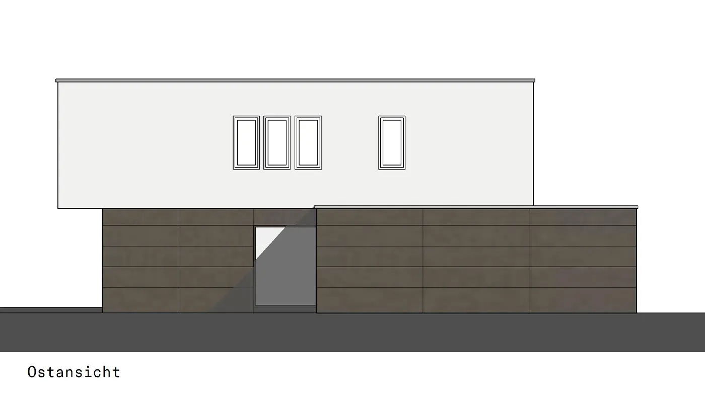 Neubau eines Einfamilienhaus