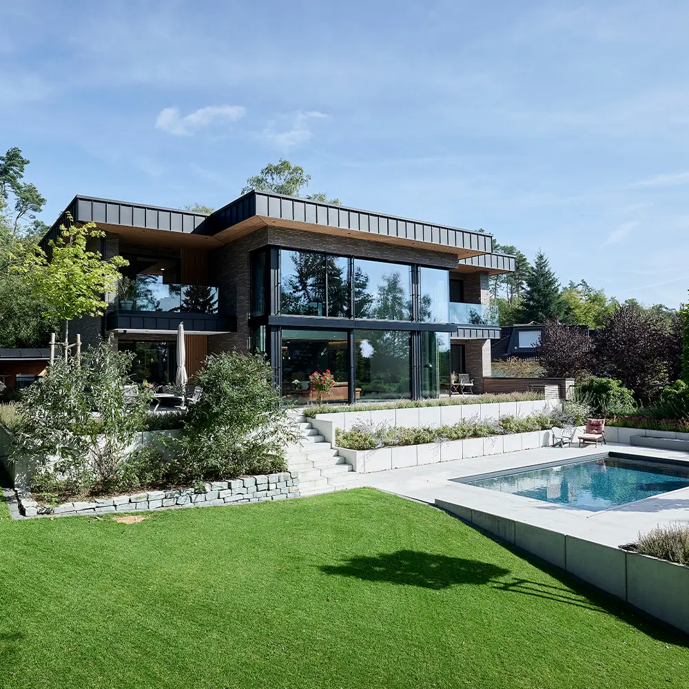 Neubau Archtiketenvilla am Teutoburger Wald